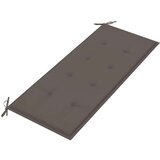 vidaXL sklopiva vrtna klupa s jastukom 118 cm od bambusa | shoptok.hr