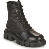 Love Moschino Polškornji WINTER TASSEL Črna | Shoptok.si