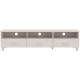 TV omarica HAMAR bela 158x40x40 cm trdna borovina, (20731167) | Shoptok.si