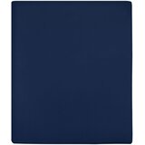  Plahte s gumicom od žerseja 2 kom modre 160x200 cm pamučne | shoptok.hr