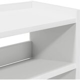  Stalak za cipele bijeli 80x25x100 cm od konstruiranog drva | Eponuda.ba