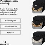 Klarstein Bella Evo kuhinjski robot | planetarni sustav miješanja | 3 nastavka za miksanje | 1500 W | 5 L | shoptok.hr