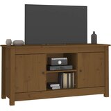 TV ormarić boja meda 103 x 36,5 x 52 cm od masivne borovine | Eponuda.ba