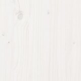  Okvir kreveta bez madraca bijeli 160x200 cm od masivne borovine | shoptok.hr