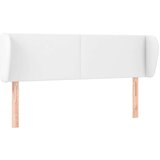  Vzglavje z ušesi belo 147x23x78/88 cm umetno usnje, (20954520) | Shoptok.si