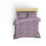 Mijolnir Ružičasta posteljina za bračni krevet/za produženi krevet od renforce pamuka 240x220 cm Chicory – | shoptok.hr
