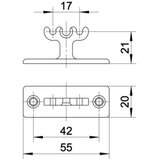 Boschmann Easy Desk 3G Element za spajanje dve fleksibilne kanalice | Eponuda.com