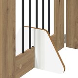  Vrata za pse s postoljem 4 pcs Hrast artisan 60 x 60 cm | shoptok.hr