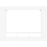 TV ormarić bijeli 152 x 22 x 113 cm od konstruiranog drva | shoptok.hr