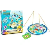 Baby Shark igra sa magnetima - ribolov, Plava
