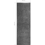  Otirač perivi antracit 60 x 180 cm | shoptok.hr