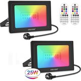 MEIKEE 2x RGB LED reflektor z daljincem u