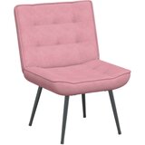  Stolica za opuštanje s osloncem za noge ružičasta baršunasta | shoptok.hr