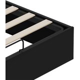  Otoman krevet Crna 153 x 203 cm Umjetna koža | shoptok.hr