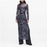 Karl Lagerfeld Dolge obleke KLJ LS MESH LIGHTS AOP DRE Vijolična | Shoptok.si