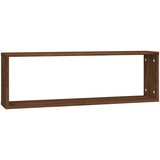  Kockaste zidne police 2 kom boja hrasta 80x15x26,5 cm drvene | Eponuda.ba