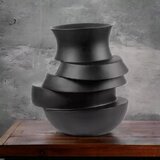  Vaza 33x31 cm smola/prigušiva crna | Eponuda.com