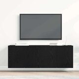 vidaXL TV ormarići 2 kom. crni hrast 120x30x41 cm inženjerski drvo | shoptok.hr