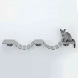Trixie zidne ljestve za mačke 150 x 30 cm smeđe-sive