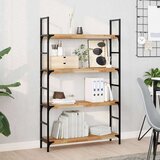 Stolna ploča 100x20x4 cm pravokutna od masivnog drva bagrema | shoptok.hr