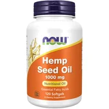 Now Foods Konopljino olje, 1000 mg NOW (120 mehkih kapsul)