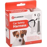 Flamingo varnostni pas z oprsnico za psa v avtu S 33-50cm-43-56cm-25mm | Shoptok.si