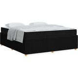  Krevetna konstrukcija Ostalo Crna 180 x 200 cm tkanina | shoptok.hr