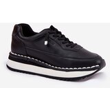 Big Star Women's Leather Sneakers On Platform | shoptok.hr