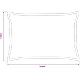  Presvlaka za jastuk 6 kom. HOUTEN Plava 50 x 80 cm Kord Slike
