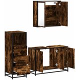  3-dijelni set kupaonskog namještaja boja hrasta drveni | shoptok.hr