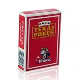 karte za poker 100% plastika jumbo index, crvene