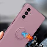 Onasi silikonski ovitek liquid ring za samsung galaxy A53 - vijola | Shoptok.si