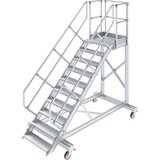 Krause pokretne stepenice sa platformom 10 gazišta nagib 45° 600mm 827890