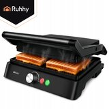  2v1 2000W kontaktni žar in toaster opekač kruha črn Slike