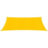 vidaXL Jedro za zaštitu od sunca 160 g/m² žuto 2,5 x 4 m HDPE | shoptok.hr