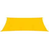 vidaXL Senčno jadro 160 g/m² rumeno 2,5x4 m HDPE | Shoptok.si