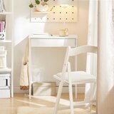SoBuy domača pisarniška računalniška miza bele barve v skandinavskem slogu, (20815246) | Shoptok.si