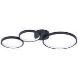  LED plafonsko svetlo FLAMENCO LED/33W/230V 4000K crno | Eponuda.com