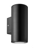 Elmark LED stenska svetilka 2xGU10 IP54 črna | Shoptok.si