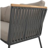 Ambia Garden LOUNGE GARNITURA tekstilno pletivo, tkanina tikovina masivno aluminij | Shoptok.si