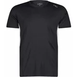 CMP MAN T-SHIRT Muška biciklistička majica, crna, veličina