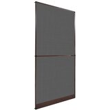 vidaXL Komarnik za vrata 120x240 cm rjav Cene
