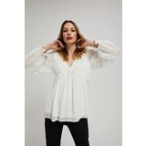 Marisse White Shirt With Puffed Sleeves Cene