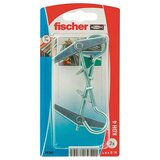 Fischer Vzmetni zgibni moznik KDH4 (Dolžina zidnega vložka: 95 mm, 2 kos, Premer izvrtine: 14 mm) Cene