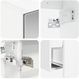  Set namještaja za kupaonicu 4 kom. Bijela | shoptok.hr