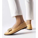 Gemre Beige pointed-toe ballet flats Jetté | shoptok.hr