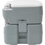  Kamperski WC Siva 41,5 x 36,5 x 42 cm Polietilen Visoke Gustoće | shoptok.hr