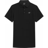 4f MEN´S POLO SHIRT Muška polo majica, crna, veličina