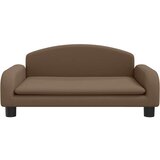  Krevet za pse smeđi 70 x 45 x 30 cm od tkanine | shoptok.hr