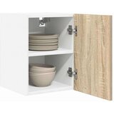 vidaXL Viseča omarica Riga Sonoma hrast in bela 30 x 31 x 40 cm | Shoptok.si